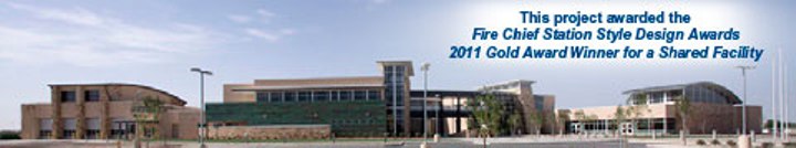 Project awarded Fire Chief Station Style Design Awards 2011 Gold Award Winner for Shared Facility