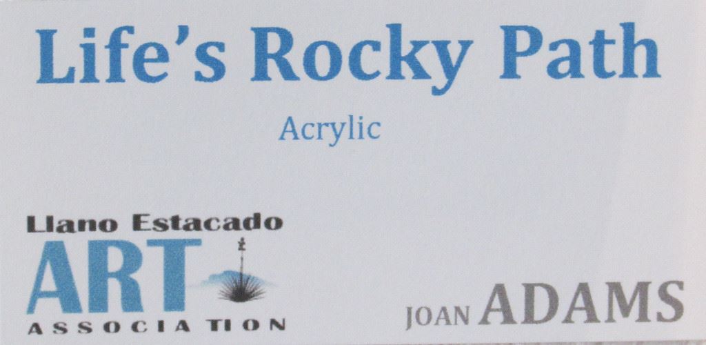 009 Lifes Rocky Path Label