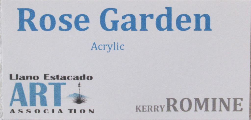 011 Rose Garden Label