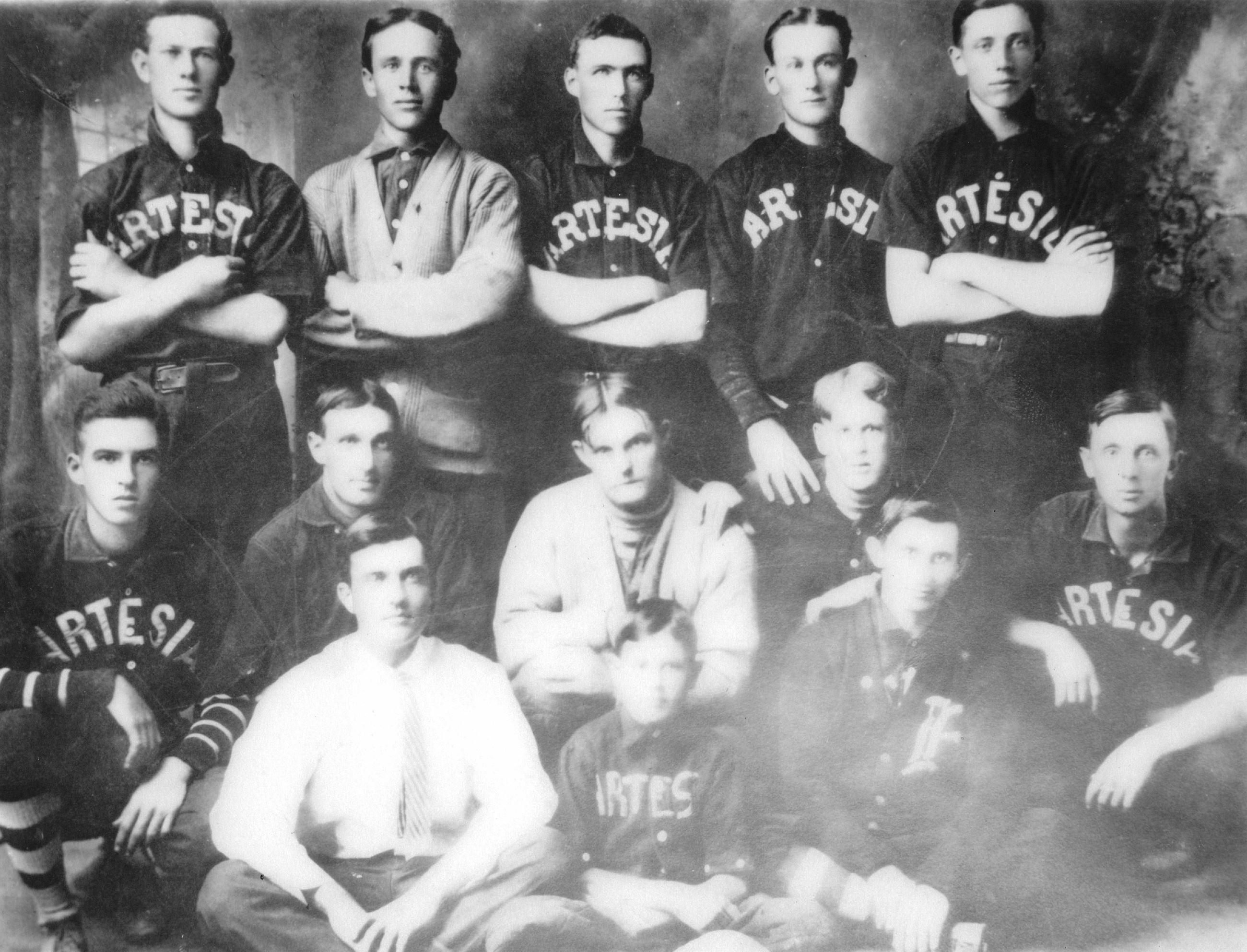 1909 Artesia High School Baseball Team