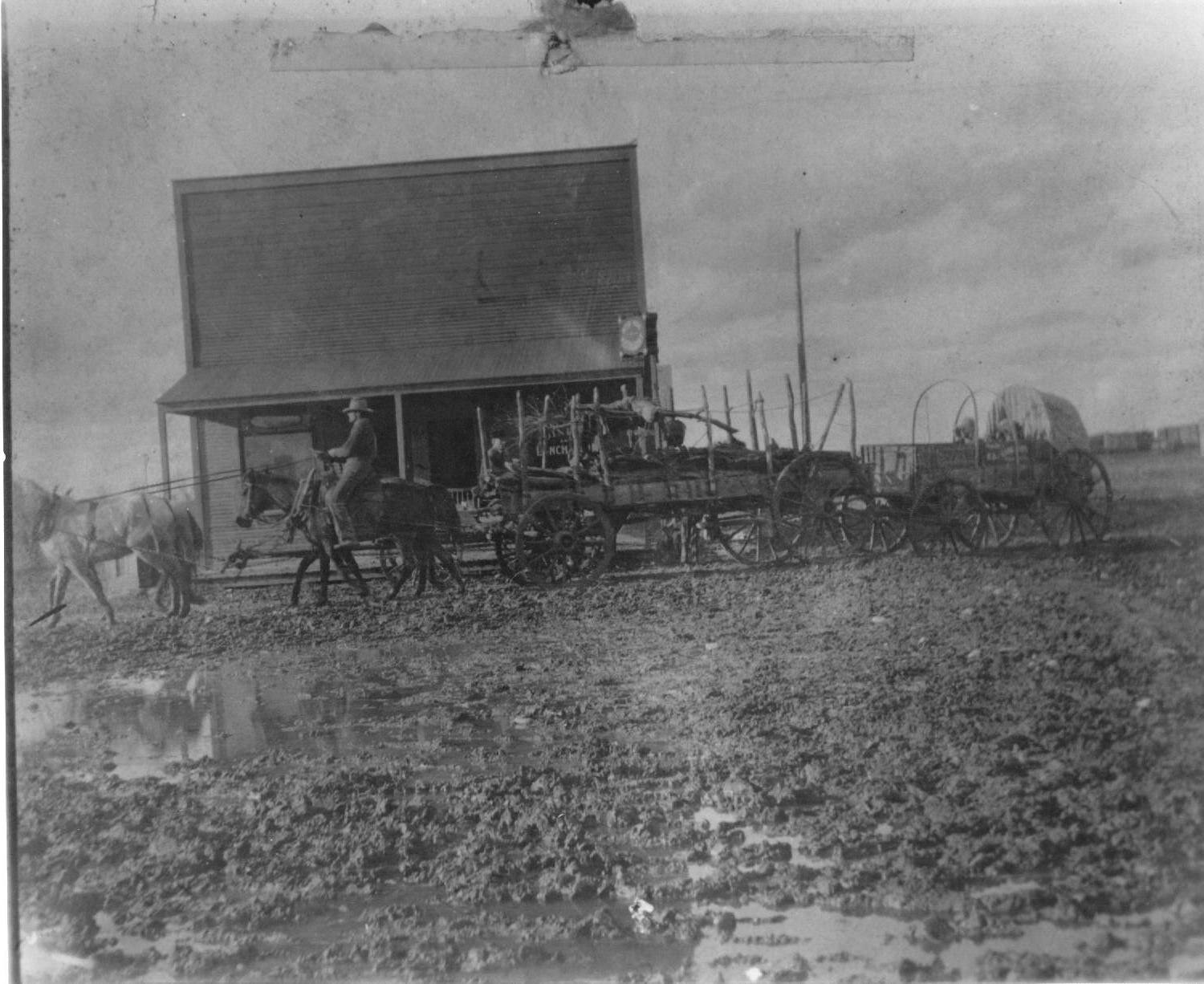 The store at Miller, circa 1899
